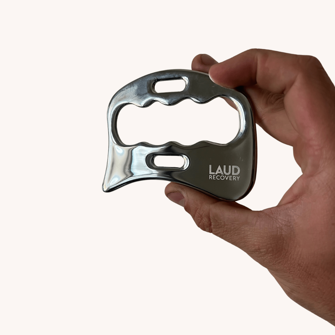 Stainless Steel Muscle Scraper Set (2 - Piece) - Laud Recovery